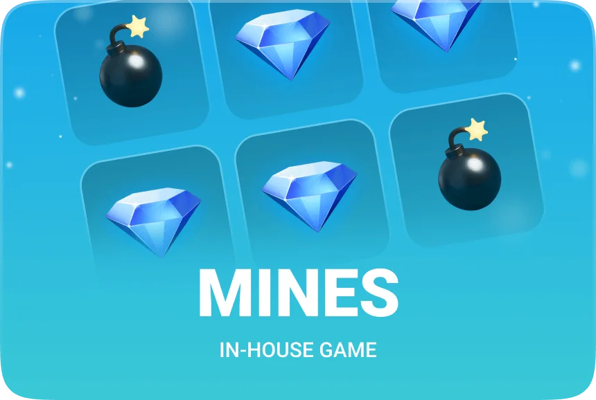 Демо-режим Mines в Atom